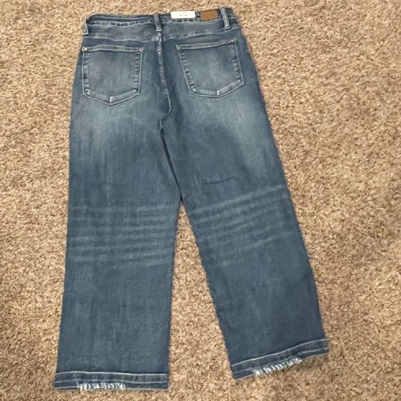 Judy Blue Women's High Waist Wide Leg Denim Jean Pant, Size 11/30, NWT - Picture 2 of 5